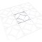 Ekena Millwork Small Crosby Decorative Fretwork Wall Panels in Architectural Grade PVC, 11 3/8"W x 11 3/8"H x 3/8"T WALP12X12CRO - alternate 4